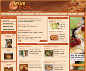 menupizza.it: Menu Pizza - Portale italiano sulla pizza, storia, ricette on line, ingredienti, impasto, calorie
Menu Pizza