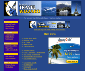 wizz.com: Travel - Hotels - Air Flights - Car Rentals
The Internet Travel Wizzard