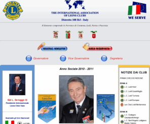 108ib3.it: Home Page Distretto 108Ib3
Lions Club Distrettuale 108Ib3