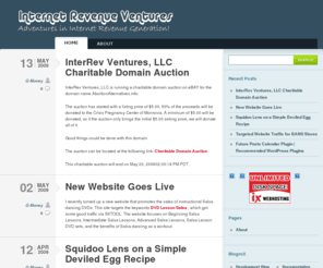 inter-rev.com: Internet Revenue Ventures
Internet Revenue Ventures - The Blog I Should Have Been Writing Two Years Ago …