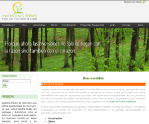 inversionesverdes.com: INVERSIONES VERDES
La mejor oportunidad para invertir en proyectos con alta rentabilidad y contribuyendo al medio ambiente. El único riesgo es no invertir