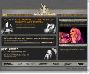 live-karaoke.net: LIVEkaraoke - Die Karaoke mit LIVEband
LIVEkaraoke - Die Karaoke mit LIVEband