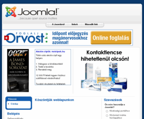 olcson.info: Köszöntjük weblapunkon
Joomla! - a dinamikus portálmotor és tartalomkezelő rendszer