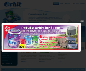 orbit.si: Wrigley's Orbit
Izdelki Orbit ne vsebujejo sladkorja in na enostaven način pomagajo pri odstranjevanju zobnih oblog, ki se začnejo nabirati na naših zobeh po vsakem obroku.