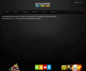 ganymede.eu: Ganymede - on-line game developer
Ganymede - on-line game developer