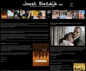 joostrietdijk.com: Joost Rietdijk / Director of Photography
Dutch director of photography for film, commercials, documentary and music video's. Contact me for info.