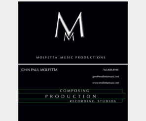 molfettamusic.net: Molfetta Music Productions
Molfetta Music Productions.