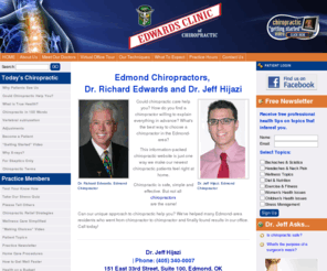 edmondchiropractor.net: Edmond Chiropractor, Edmond OK | Dr. Jeff Hijazi
Edmond chiropractor, Dr. Jeff Hijazi of Edwards Clinic. Call the chiropractor in Edmond who cares: (405) 340 0007