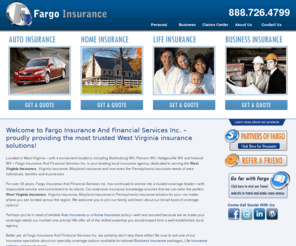 fargoins.com: Martinsburg West Virginia Auto Insurance, Group Health, Business & Commercial Insurance,  Homeowners & Home Insurance West Virginia | Fargo Insurance And Financial Services Inc. | Hedgesville | Inwood | Shepherdstown | Charles Town WV
Why learn insurance for yourself when you can have an insurance agent help you find the right quote for auto, homeowner, business, and financial services? Visit our website today for free quotes and more information! 