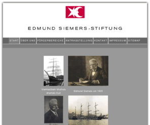 siemersstiftung.org: Edmund Siemers-Stiftung -Start-
