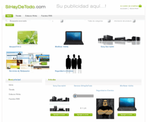 sihaydetodo.com: Bienvenido a SiHayDeTodo.com
La Tienda Virtual Venezolana donde podrás comprar todo lo que desees.