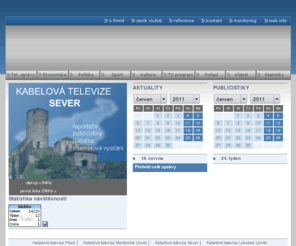 tvsever.cz: Kabelová televize Mariánské Lázně
Kabelová televize Mariánské Lázně