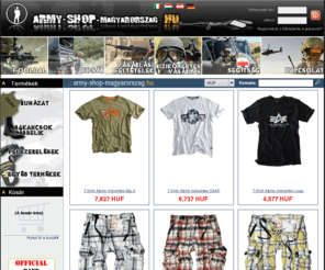 army-shop-magyarorszag.hu: ARMY SHOP MAGYARORSZAG - Ruhák :: Csizmák, Bakancsok :: Felszerelések :: Egyéb
Rizikómentes vásárlás, Termék kicserélés, Vételtár visszafizetés, Kedvező árak, Gyors kézbesítés