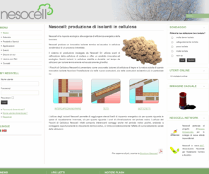 nesocel.com: Nesocell: produzione di isolanti in cellulosa
Nesocell - Produzione di isolanti termici ed acustici in fiocchi di cellulosa - made in italy