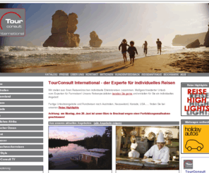 tourconsult.org: Mietwagenreisen, Erlebnisreisen, Gruppenreisen, Camper und Motorhomes in Australien, Neuseeland, Kanada und USA und Urlaub vom Fernreise Spezialisten TourConsult
Wir stellen aus Ihren Reisewünschen individuelle Erlebnisreisen zusammen. Maßgeschneiderter Urlaub vom Experten für Fernreisen! Unsere Reisespezialisten beraten Sie gerne und erstellen für Sie e