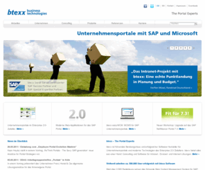 btexx.de: Enterprise Portals with SAP and Microsoft – btexx business technologies
