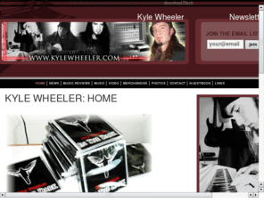 kylewheeler.com: Kyle Wheeler - Official Site of Kyle Wheeler
Official site of Kyle Wheeler.  The One Man Band