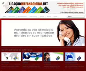 ligacaointernacional.net: Como fazer uma Ligação Internacional
Aprenda como economizar em suas ligações internacionais e faça suas chamadas com até 95% de economia. Ligacao internacional barata é aqui.