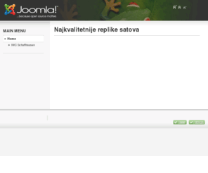 replike-satova.com: Najkvalitetnije replike satova
Joomla! - upravljanje portalima i dinamičnim sadržajima.