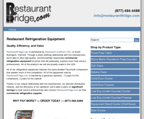 restaurantfridge.com: RestaurantFridge.com - Restaurant Refrigeration Equipment, Commercial Refrigeration
Restaurant Refrigeration Equipment, Commercial Refrigeration