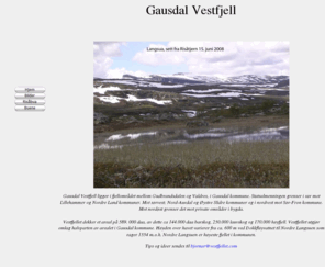 vestfjellet.com: Gausdal Vestfjell
