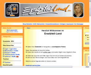 ersatzteilland.net: Neu- und Gebrauchtteile für Hausgeräte zu unschlagbaren Preisen
Neu- und Gebrauchtteile für Hausgeräte zu unschlagbaren Preisen
