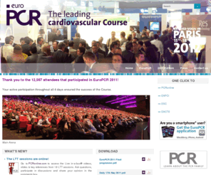 europcrmd.com: europcr.com
EuroPCR, the official congress of the European Association of Percutaneous Cardiovascular Interventions (EAPCI), is the leading annual course in interventional cardiology in Europe. EuroPCR belongs to the PCR family which aims to contribute to the advanc