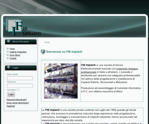 fibimpianti.com: Benvenuto su FIB Impianti
FIB Impianti, installazione e manutenzione elettrica e strumentale.