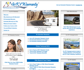 gorvwarranty.com: RV Warranty Extended Warranties by Go RV Warranty
RV Extended Warranty Go RV Warranty provides RV Extended Warranties, Auto Extended Warranties, Travel Trailer Extended Warranties, Car Extended Warranties, Truck Extended Warranties, and Boat Extended Warranties