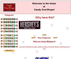 m-minc.com: Home of CandyOverWraps.com - Personalized Candy Wrappers & Business and Party Favors
Personalized candy wrappers for all occasions, personalized business favors, personalized party favors