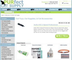 perfectcatsupply.com: Purfect Cat Supply - Cat Toys, Cat Accessories, Everything Cat
Get the lowest prices on cat supplies, cat toys, and accessories.  Check out the latest trends in pet care.