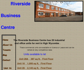 rbc.co.uk: Units available to let
Riverside Business Centre,  Industrial units in High Wycombe for the best office space in high wycombe - located near M4 and M40 - all sizes available