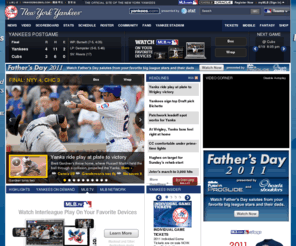 yankeesbaseball.asia: The Official Site of The New York Yankees | yankees.com: Homepage
Major League Baseball