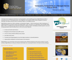 ftc-security.com: Digital Defense, Inc - Vulnerability Scanning, Compliance, and Risk Management Solutions
Digital Defense provides solutions for information security and regulatory compliance which also help combat vulnerability threats.