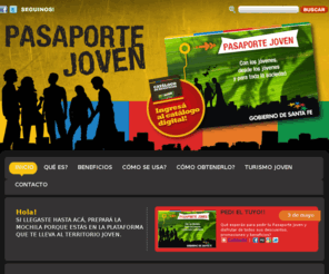 pasaportejoven.net: Pasaporte Joven :: PEDÍ EL TUYO!
Qué esperás para pedir tu Pasaporte Joven y disfrutar de todos sus beneficios?
