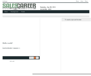 salescareermag.com: Sales Career Magazine | Career Advice & Job Search
salescareermag.com is an online sales career resource which include:  career blog, digital magazine and job search.