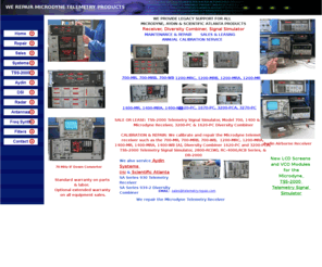 telemetry-repair.com: MICRODYNE TELEMETRY PRODUCTS
WE REPAIR AND CALIBRATE MICRODYNE'S POPULAR LINES OF TELEMETRY RECEIVERS