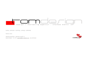 tom-design.com: tomdesign werbeagentur | design   marketingagentur | bischofshofen - salzburg
tomdesign werbeagentur - design und marketingagentur salzburg land ...