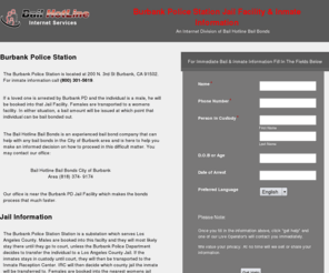 burbankpd.net: Burbank Police Station Jail Facility & Inmate Information
Burbank Police Station Jail Facility Bail and Inmate Information 24 Hours A Day. Call The Bail Hotline at (818) 374- 9174.