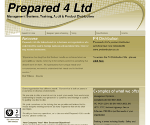 prepared-4.co.uk: Prepared 4 Ltd - Home
Prepared 4 Ltd - Home