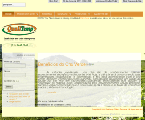 qualitemp.net: Qualitemp Chás e Temperos
Qualitemp, qualidade em Chás e temperos