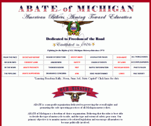 abateofmichigan.org: ABATE of Michigan Home Page

