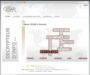 cesar-associes.fr: : : : Cabinet CESAR & Associés
Conseil stratégique et assistance aux
dirigeants, CESAR & Associés vous accompagne dans
vos prises de décisions au quotidien.