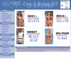 cubiswimwear.com: CUBIswimwear.com - Bikinis - Beachwear - Activewear - Can U Bring It?
