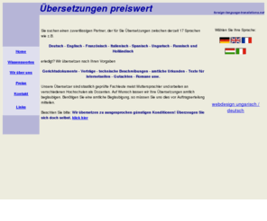foreign-language-translations.net: preiswerte Fachübersetzungen Übersetzungen preiswert online-translation
Dolmetscherdienstleistungen professionelle Übersetzungen 15 Euro je Seite A4 beglaubigte Übersetung