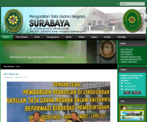 ptun-surabaya.go.id: Welcome to the Frontpage
PTUN Surabaya