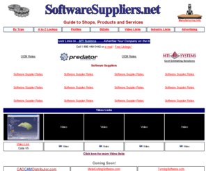 softwaresuppliers.net: 
Software Suppliers
Software Suppliers