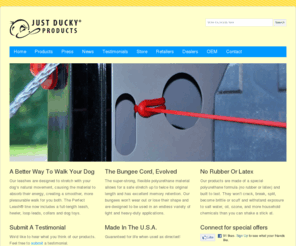 theperfectbungee.com: Just Ducky Products® | The Perfect Bungee™ | The Perfect Leash™
