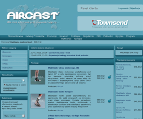 aircast.pl: Sprzęt Rehabilitacyjny, Sklep Ortopedyczny - Aircast.pl
Internetowy sklep ortopedyczny. Zobacz profesjonalny sprzęt rehabilitacyjny Aircast w najniższych cenach w sieci i dołącz do grona zadowolonych klientów.