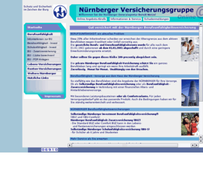 berufsunfaehigkeit-2000.de: Nürnberger Berufsunfähigkeit - der Nürnberger Versicherung
Nürnberger Berufsunfähigkeit - Versicherung » Informationen & Online Angebots-Abrufe zur Nürnberger Berufsunfähigkeit - Versicherung «